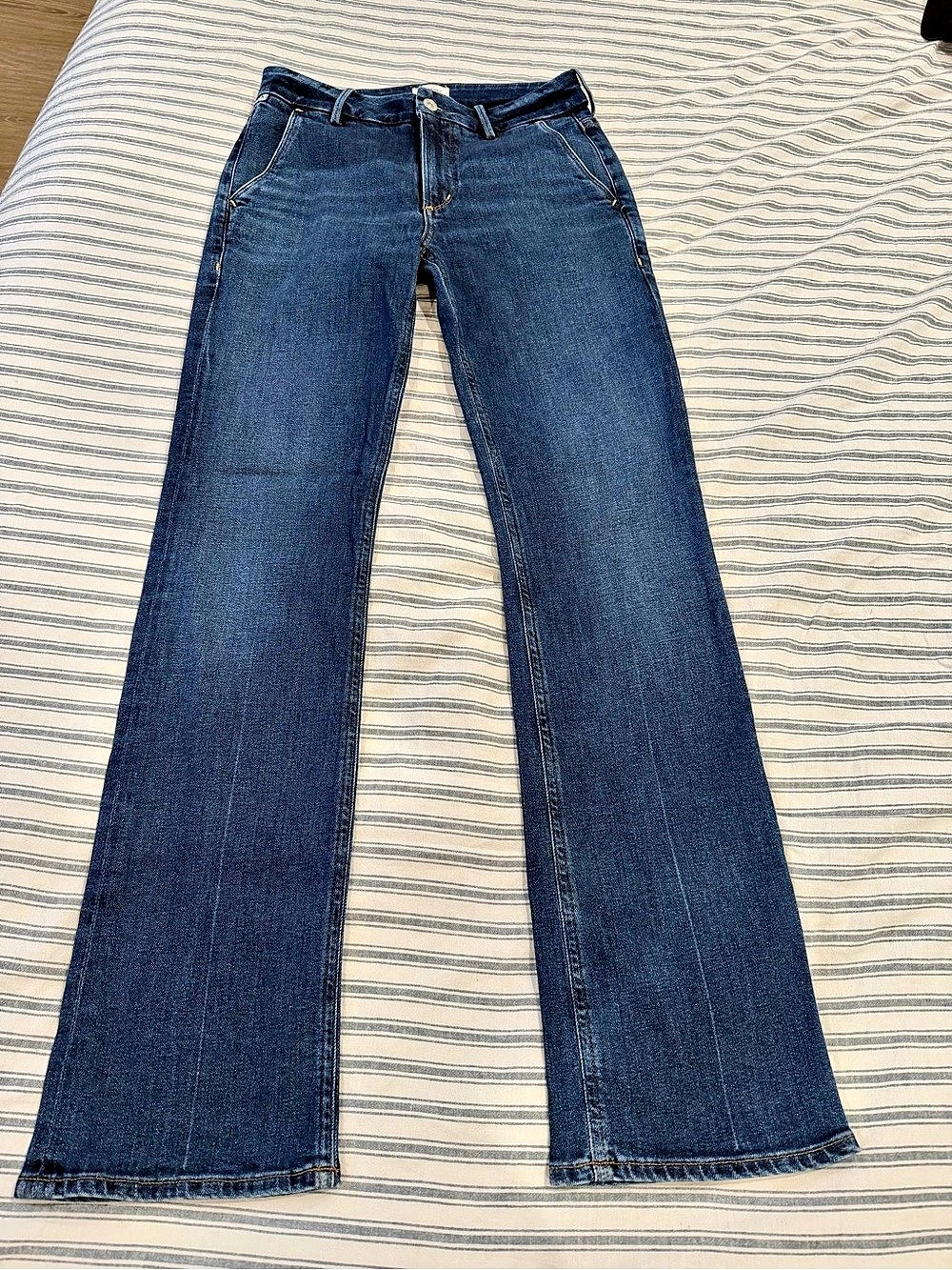 Citizens of Humanity Trouser Bootcut Jeans Blue